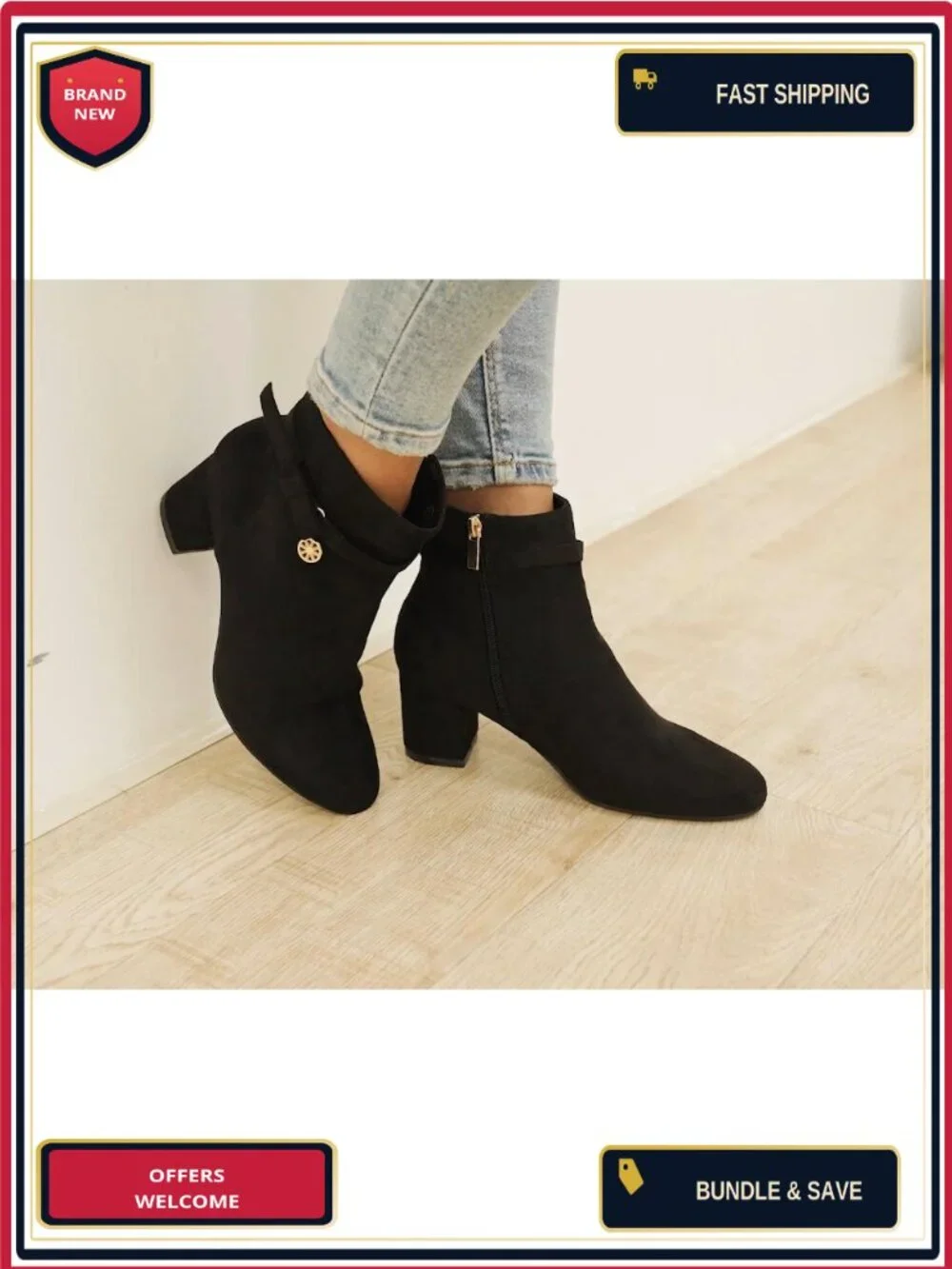 N/A chic ankle